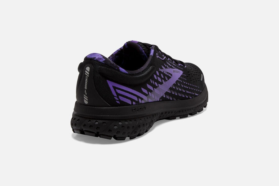 Brooks Ghost 13 Road Running Shoes - Mens - Black/Purple - TB8234091